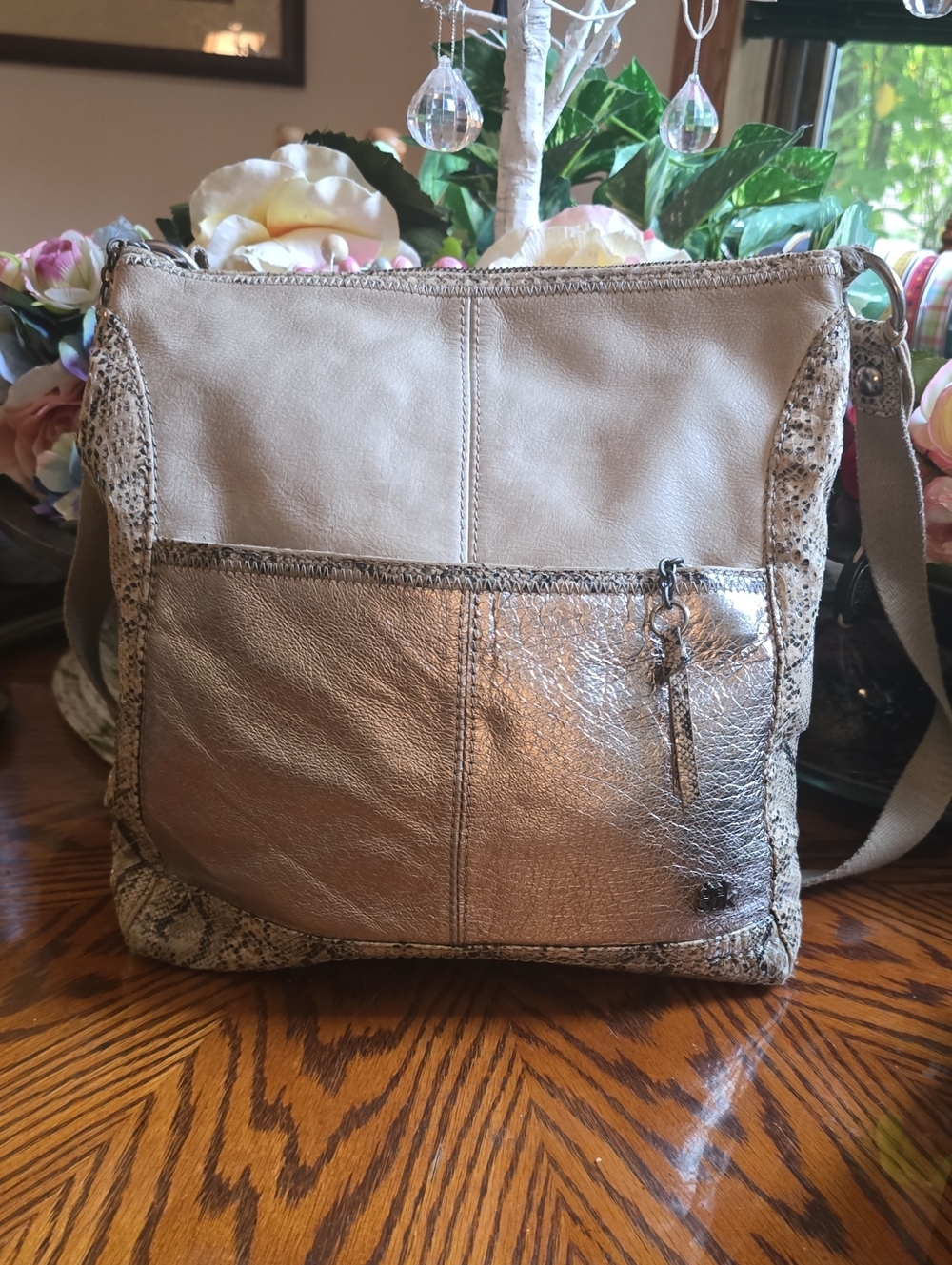 The Sak Leather Crossbody Bag